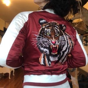 Silence + Noise Bomber Jacket (Urban Outfitters)